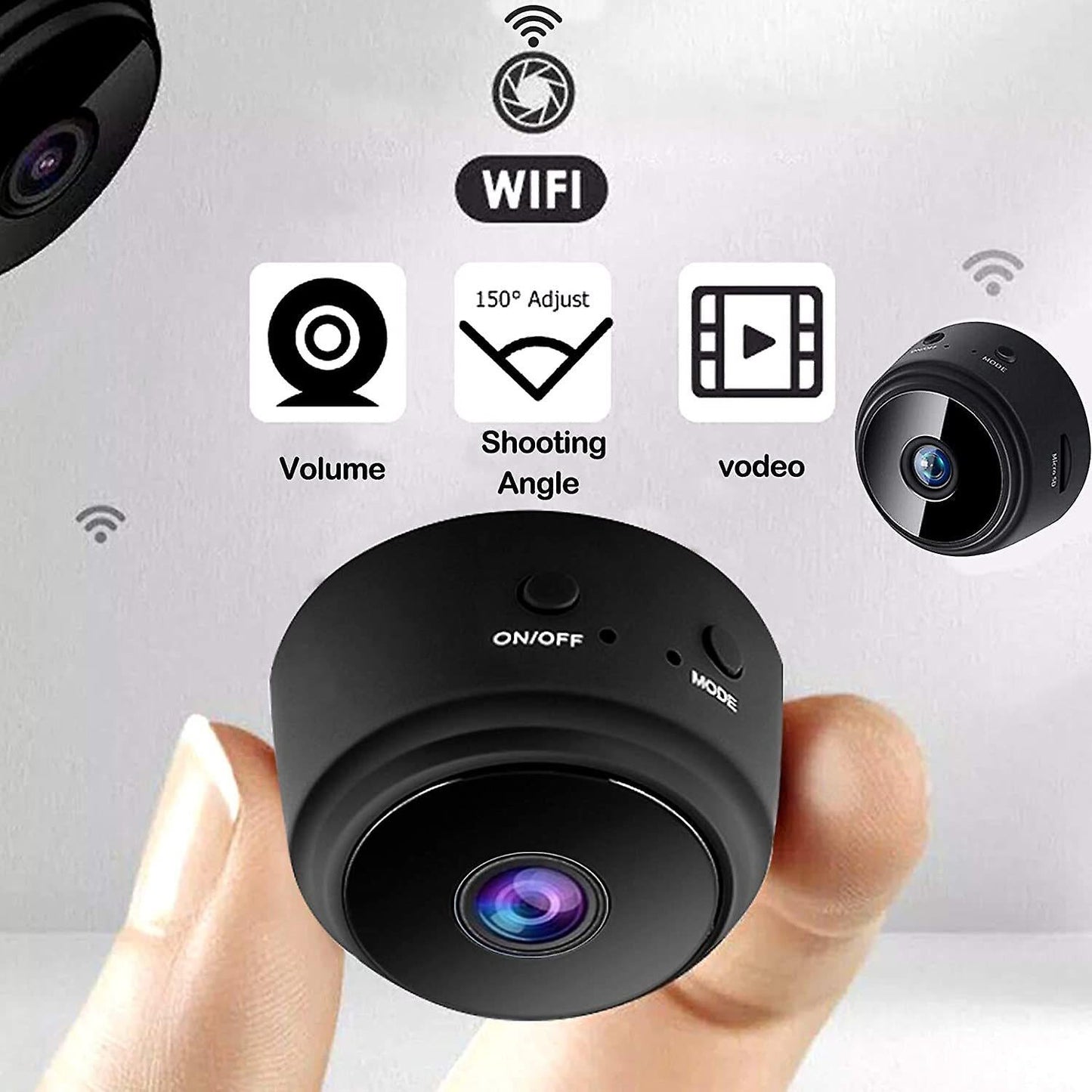 WiFi Mini Security Camera HD 1080P