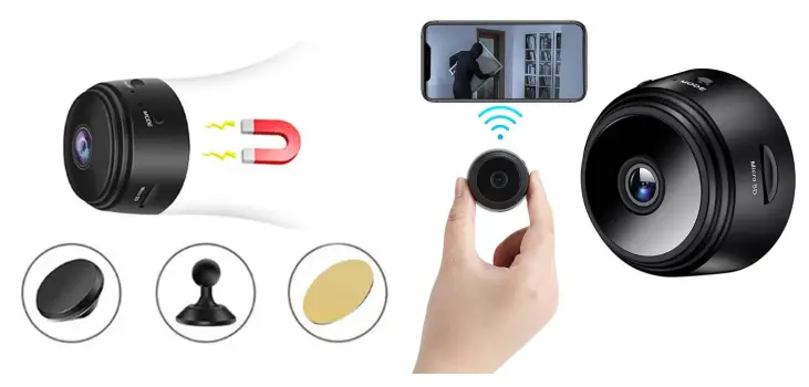 WiFi Mini Security Camera HD 1080P